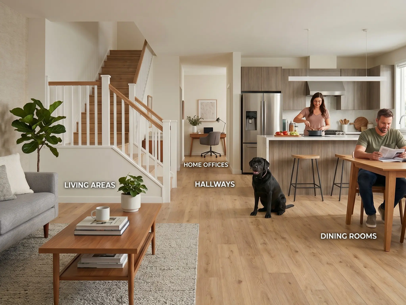 Where Laminate Flooring Works Best