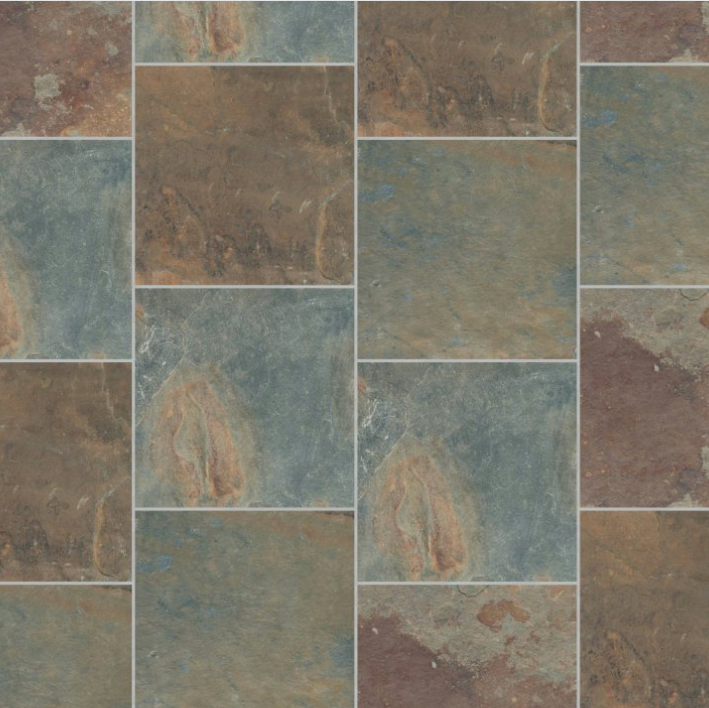 Mongolian Sprin, Square, 16X16, Natural Cleft (S781)