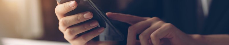 person using smartphone from Santa Clarita Chatsworth Granada Hills Northridge and Sunland Tujunga