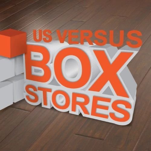 Us Vs Box Stores - The Carpet Store in Sylmar, CA