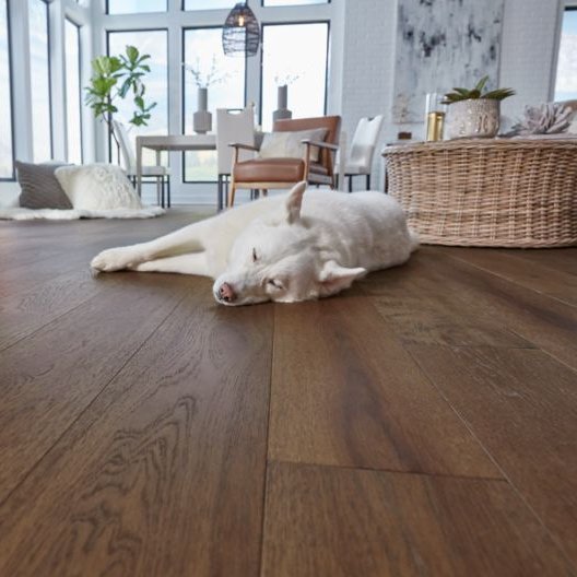 Engineered flooring for pets
